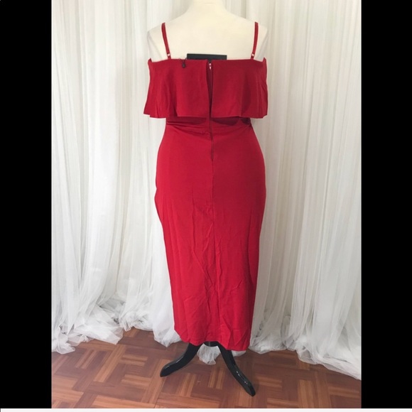 50s Style Fitted Dress - Picture 8 of 11